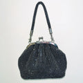 Silver Rhinestone Clutch