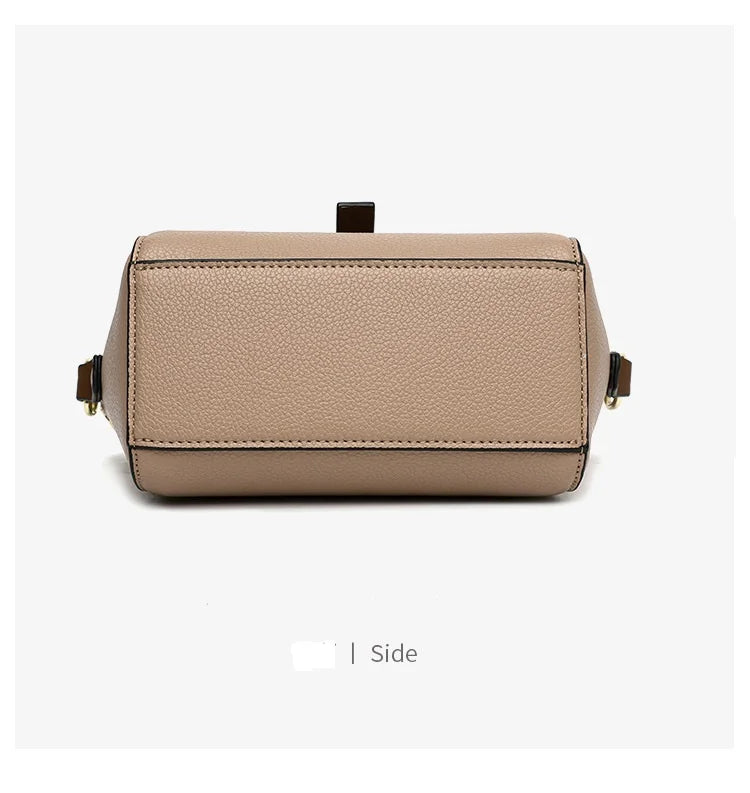 Small PU Crossbody Bags for Women Leather Purse for Ladies Retro Shoulder Handbags for Travel Commute