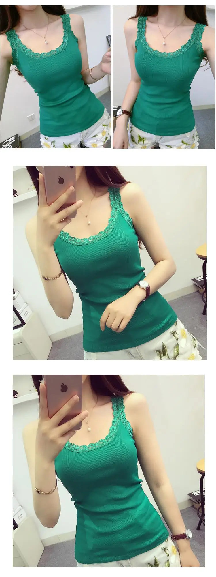 2025 Summer Top Women Sleeveless Lace Tank Top Sexy Women's T-shirt Vest Tank Tops Female Vest Tops White Black Underwear Women