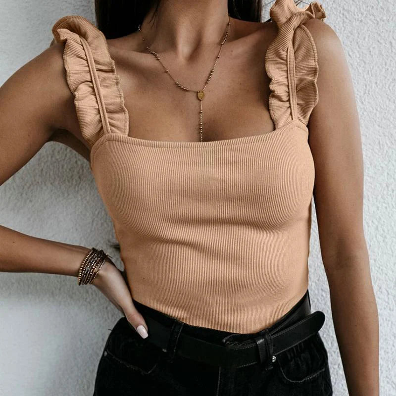 Solid Knit Tank Top