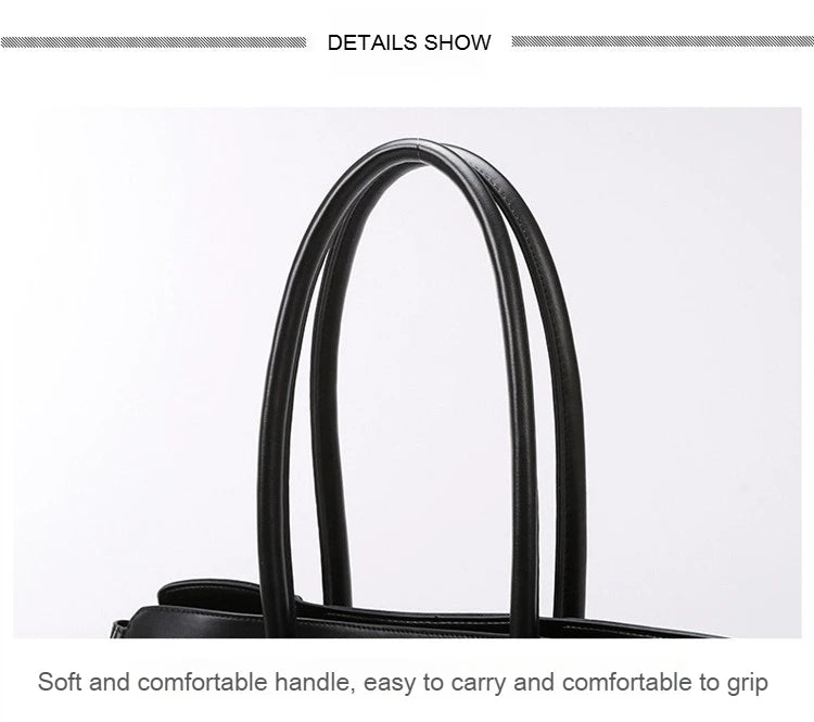 New Women's PU Leather Tote Bag Fashion Simple Ladies Handbag Female Large Capacity High Quality Shoulder Bag