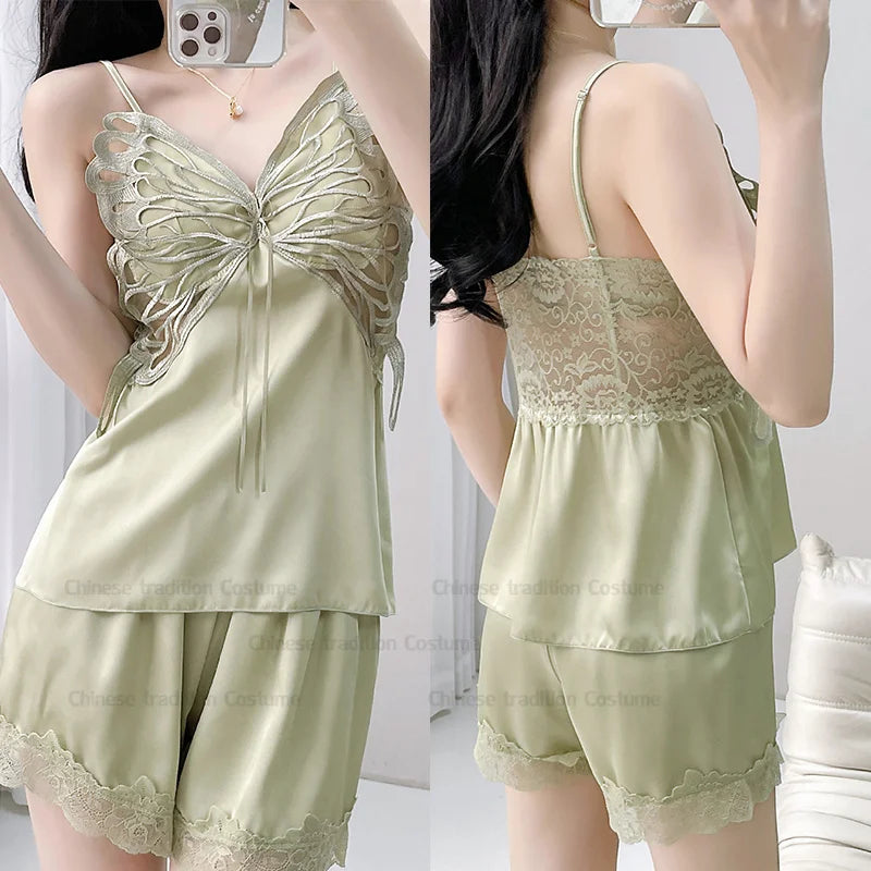 The Pink Butterfly Night Dress