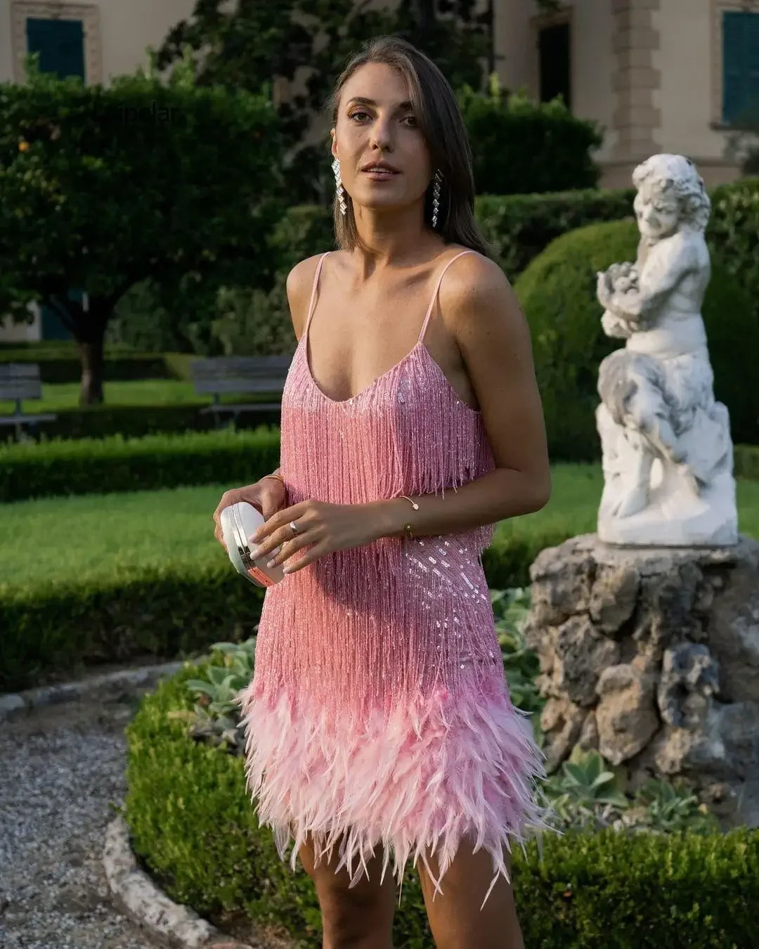 Luxury Tassel Fringed  Dress