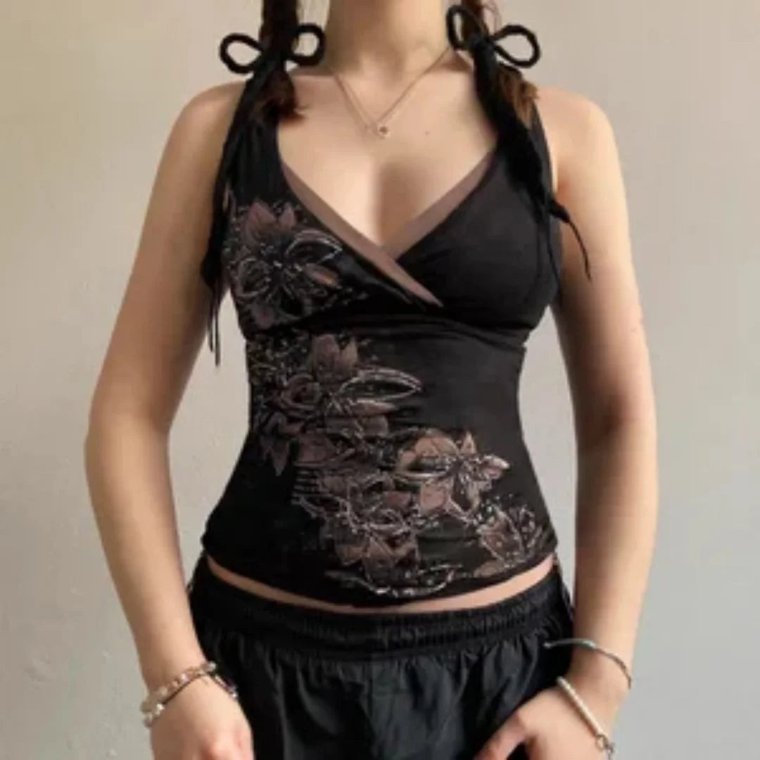 Retro Floral Camisole