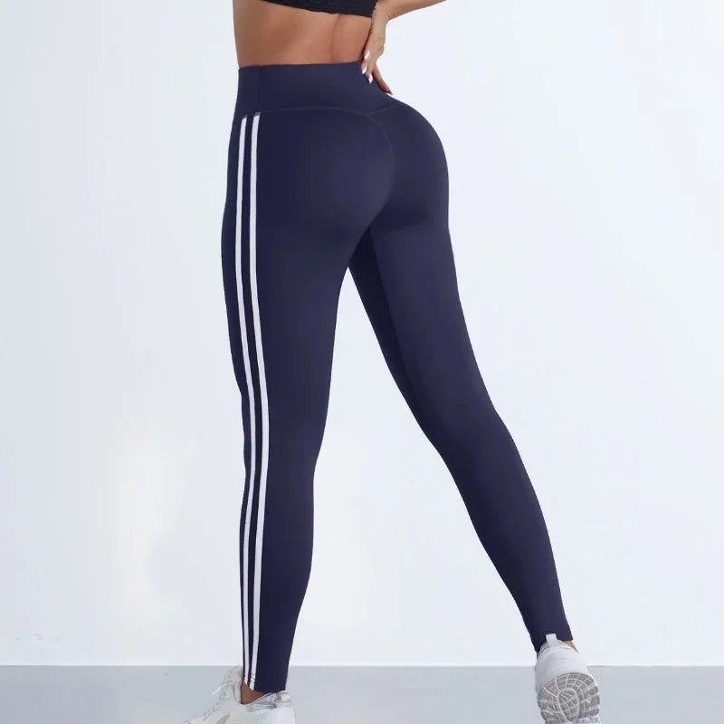 Striped Gym Leggings