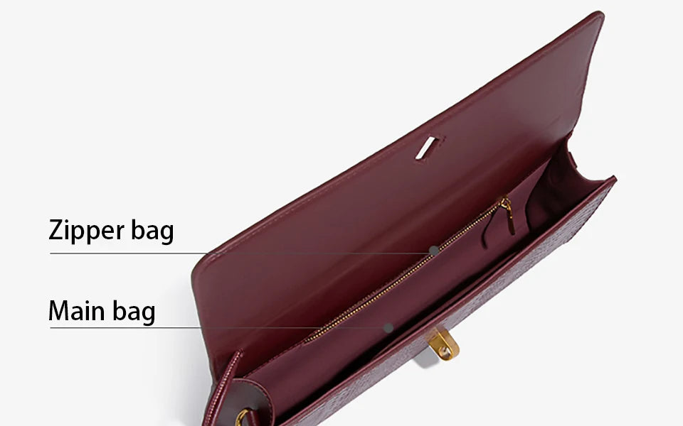 Women's Clutch Bag Purses for Women Leather Evening Handbags Shoulder Handbag Formal Satchel Crossbody Purse Party Bag