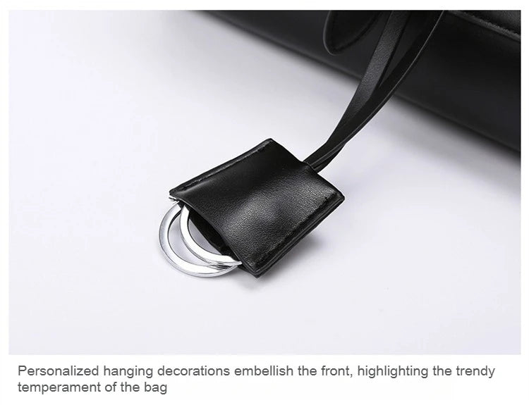 New Women's PU Leather Tote Bag Fashion Simple Ladies Handbag Female Large Capacity High Quality Shoulder Bag