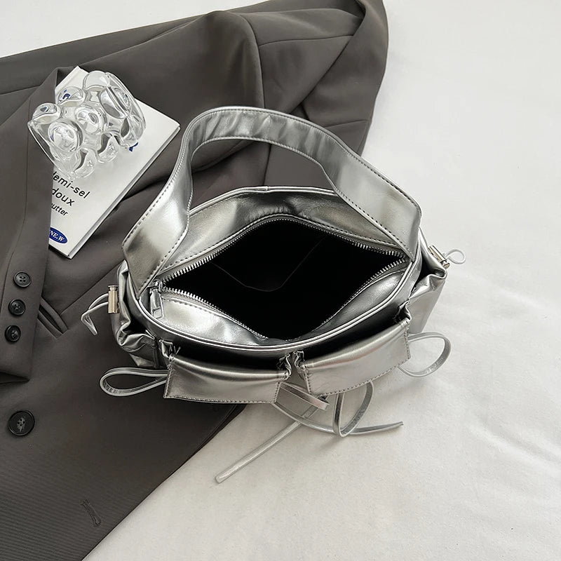 L PU Leather Shoulder Bag
