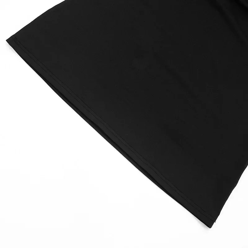 V-Neck Ruched Mini Dress