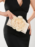 The Elegant Handmade Flower Clutch