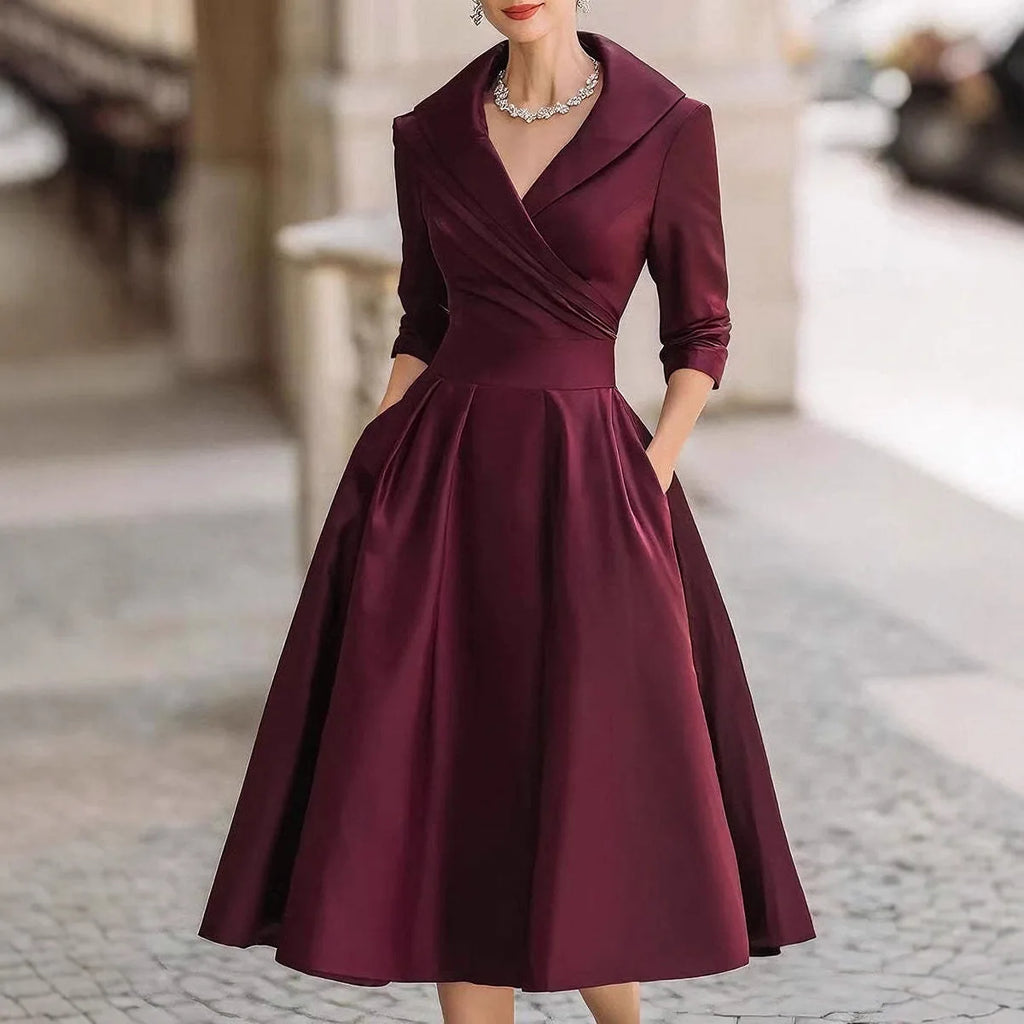 2025 New Women's Bodycon Dress Elegant Belted Midi Dress for Wedding Guest Office Formal Dress