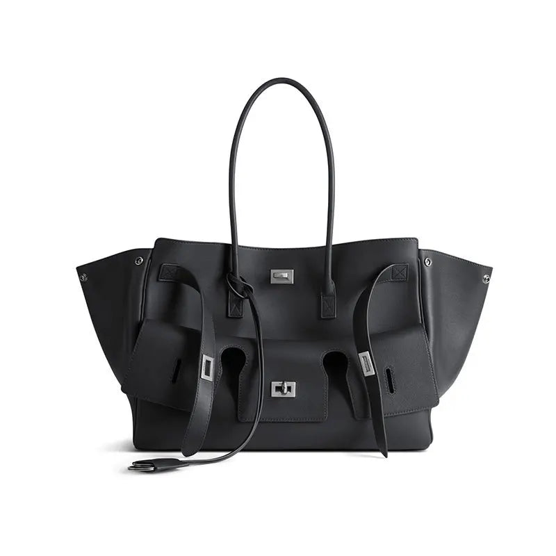 New Women's PU Leather Tote Bag Fashion Simple Ladies Handbag Female Large Capacity High Quality Shoulder Bag