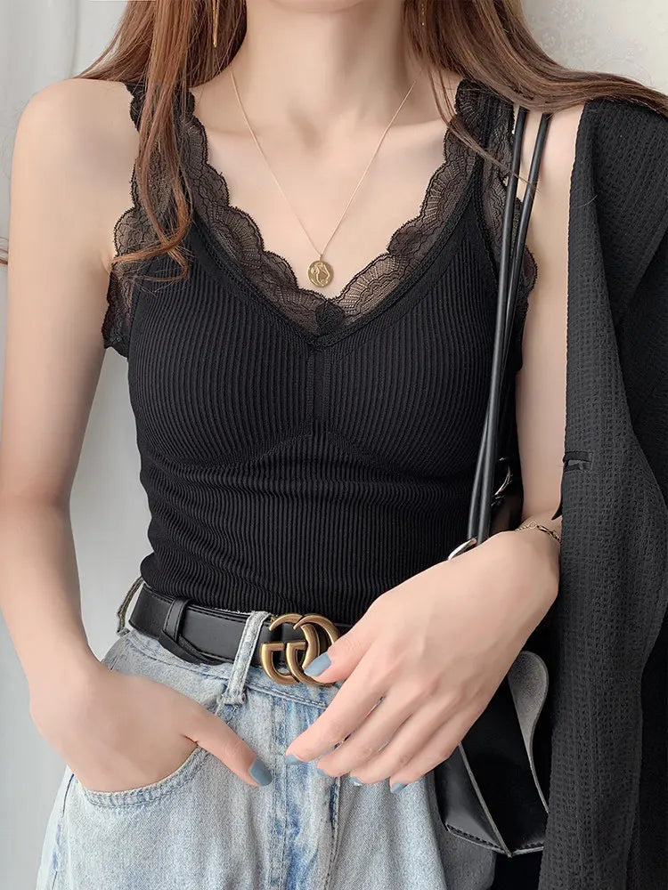 Slimming Lace Tanktop