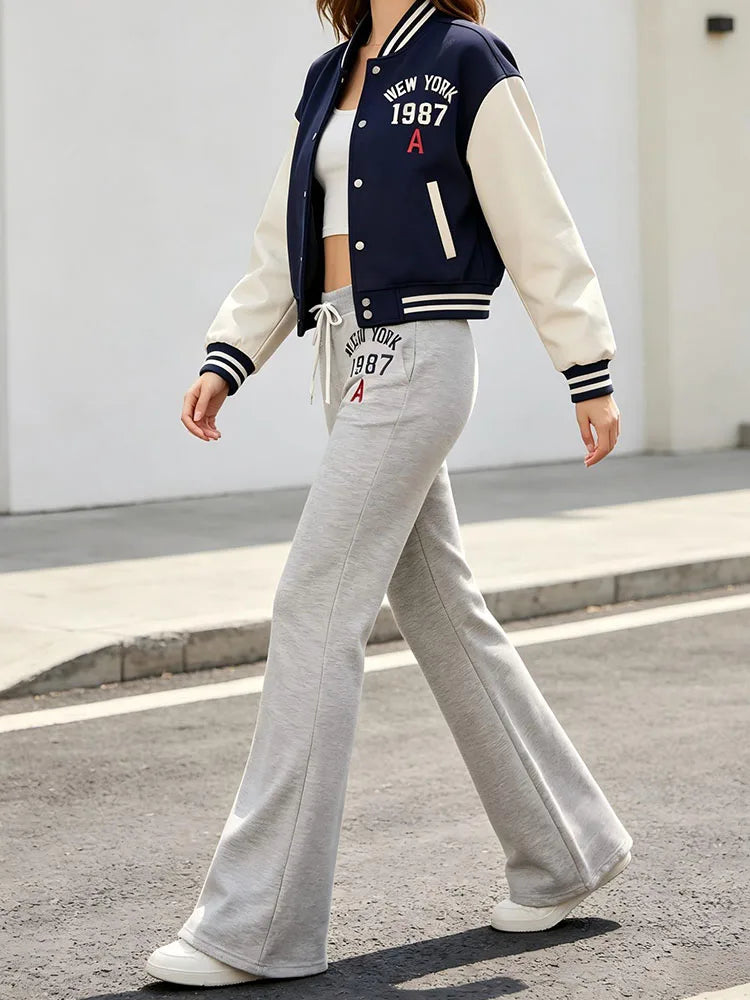 Low-Rise Sweatpants Set