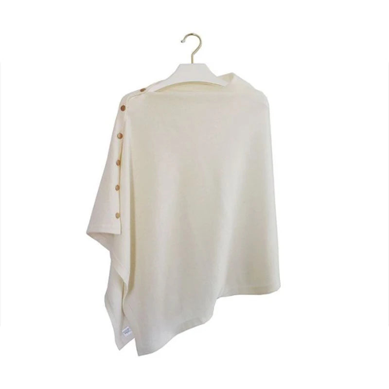 Women's High-End Outerwear Shawl Fashionable Scarf Warm Cloak Knitted Coat Autumn And Winter