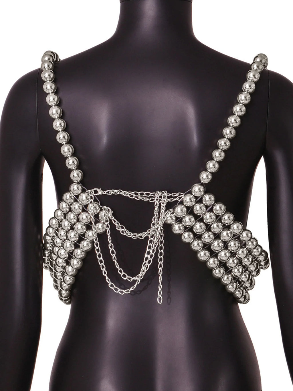 Sexy see through halter pearl corset crop top women 2025 summer festival outfit beach club party top cropped tanks womens tops