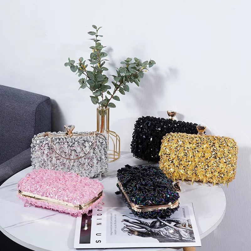 Beaded Sequin Banquet Tote