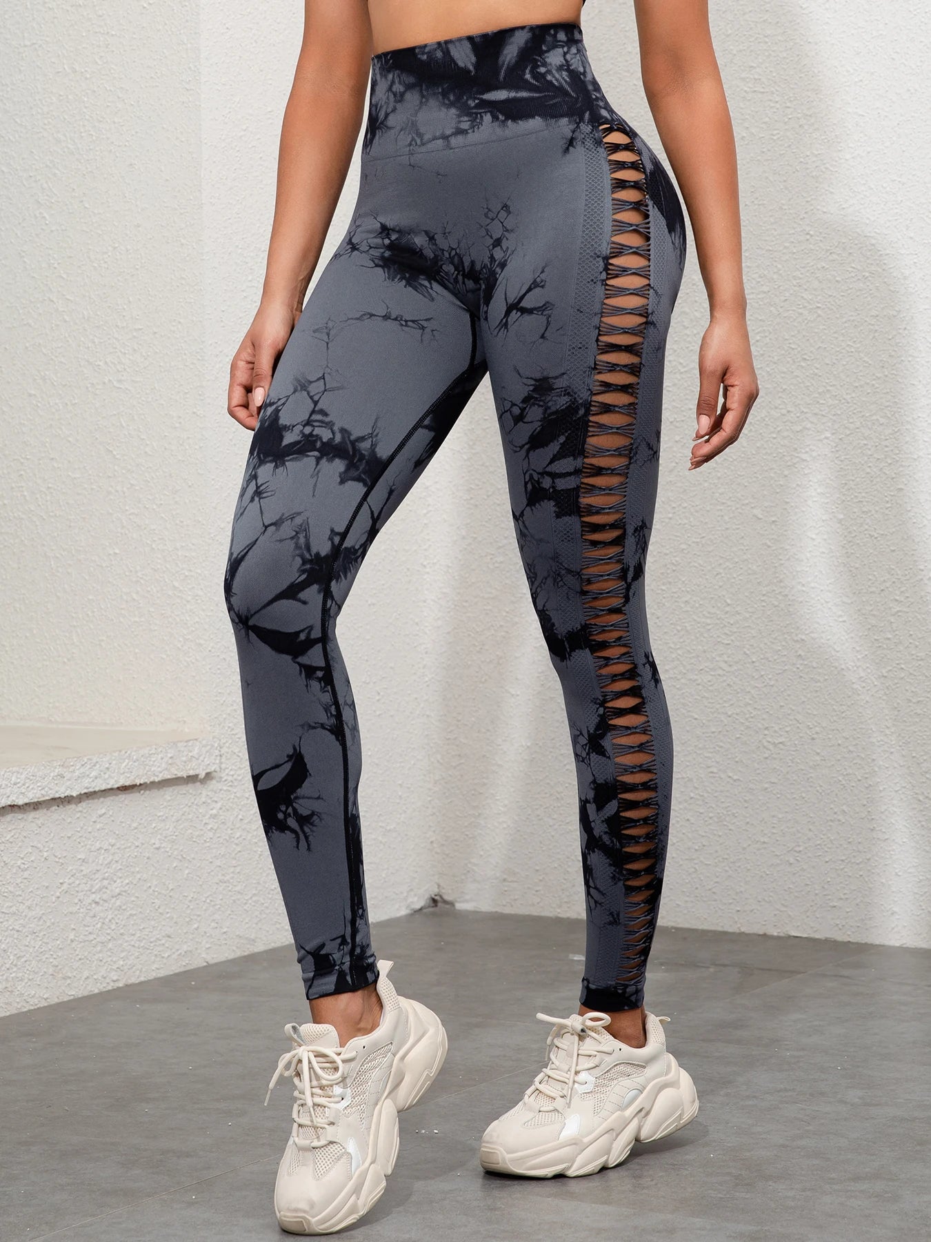 Hollow Out Gym Leggings