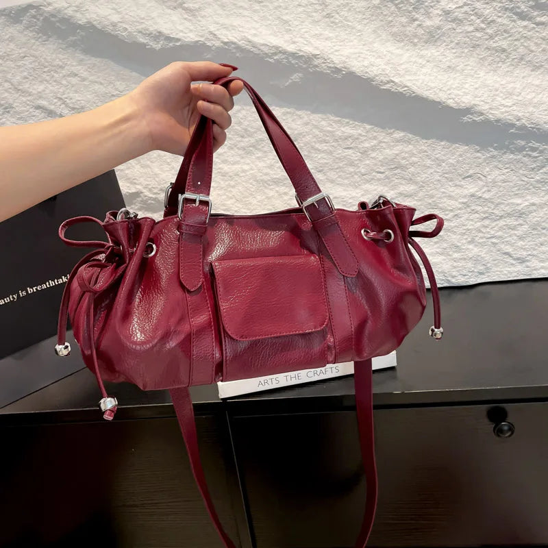 PU Leather Crossbody Handbag
