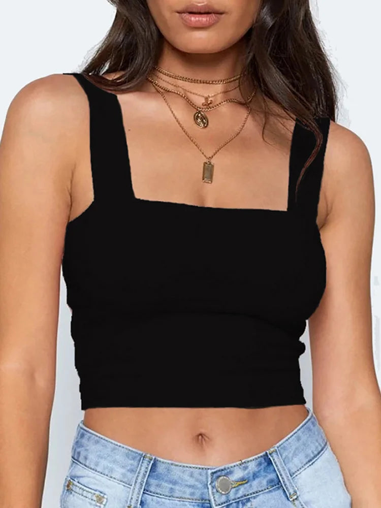 Sleeveless  Crop Top