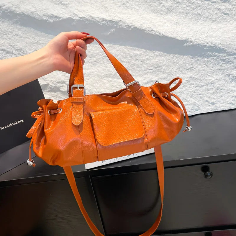 PU Leather Crossbody Handbag