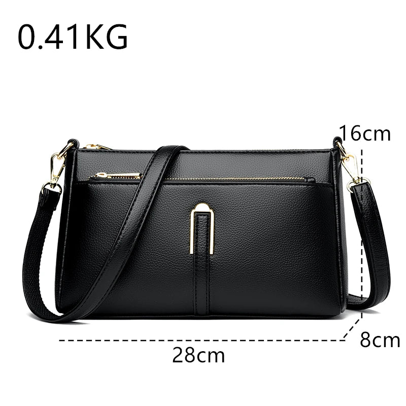 Luxury Designer Handbags Purses Women Fashion Shoulder Bags High Quality Leather Crossbody Messenger Bags for Female Sac A Main