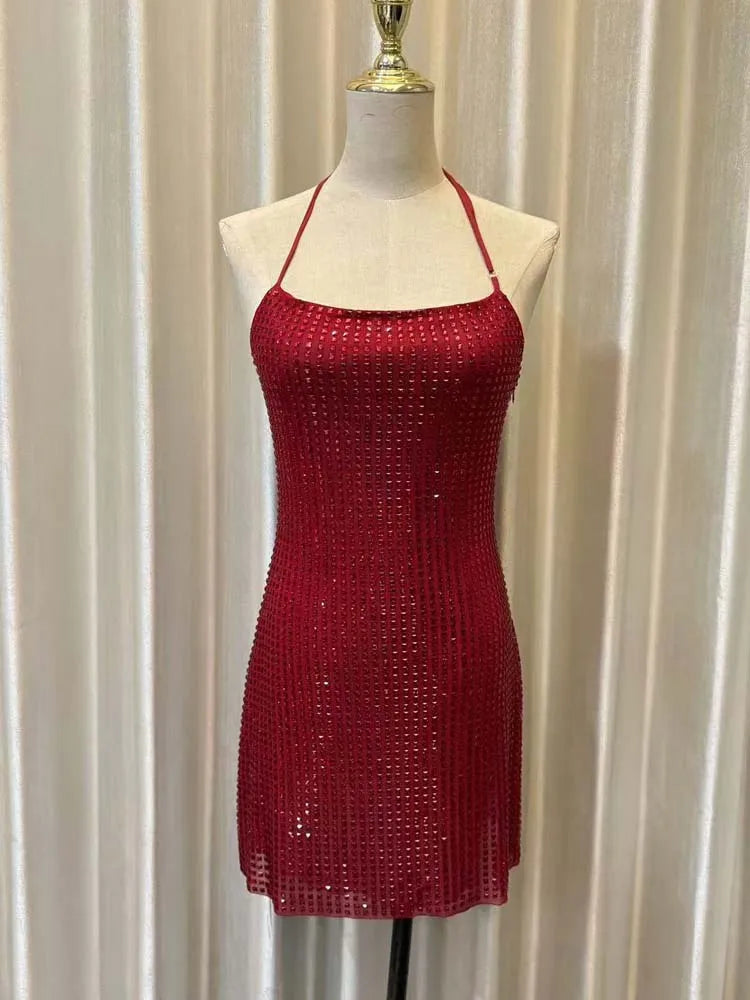 The Rhinestone Dress