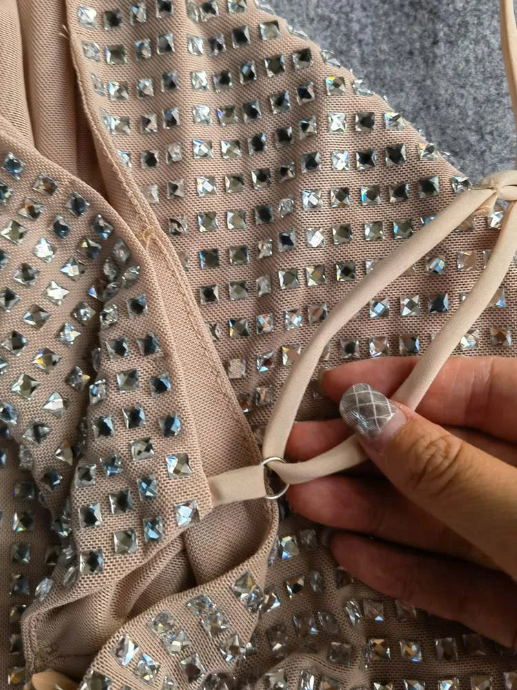The Rhinestone Dress