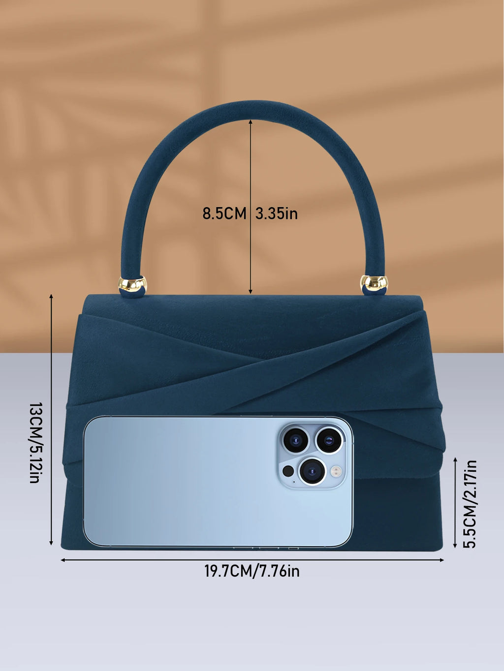 Fashionable and elegant plush design evening bag, trendy and versatile handbag suitable for all occasions, the best gift.