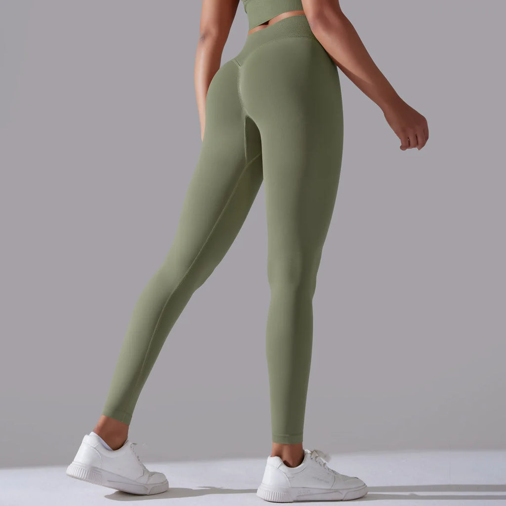 Seamless Pushup Yoga Leggings