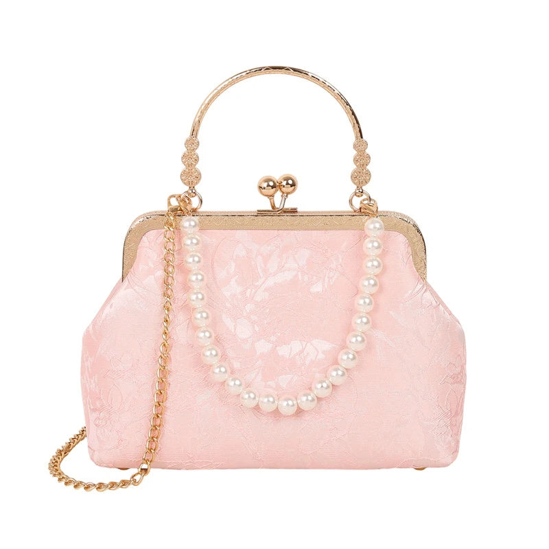 Vintage Pearl Evening Bag
