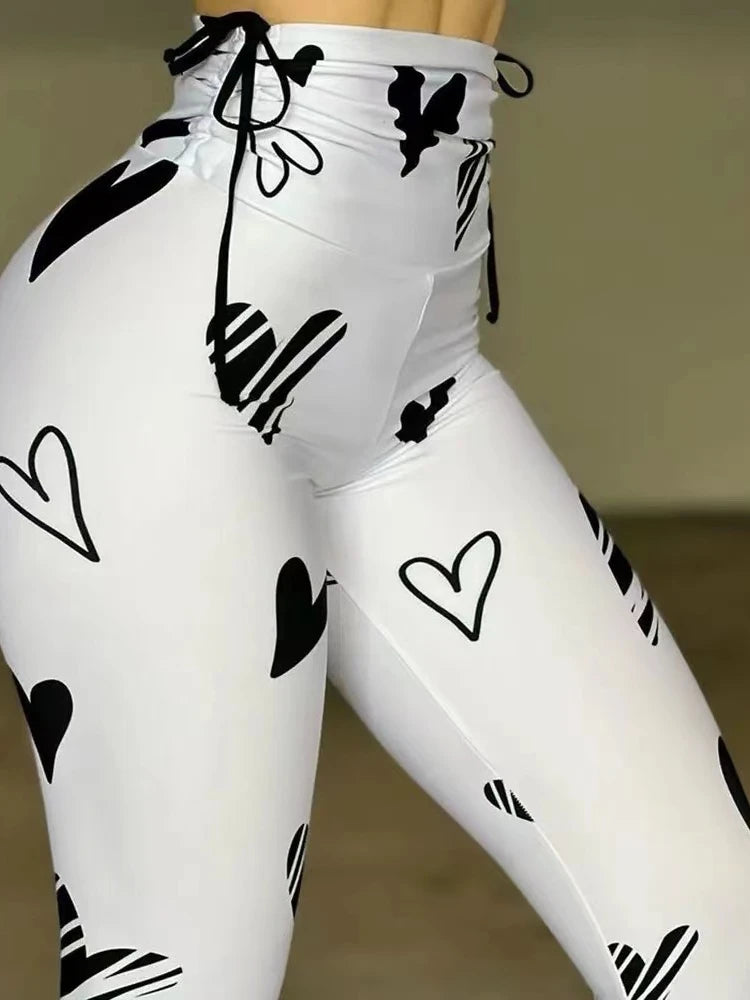 Slimfit Drawstring Leggings