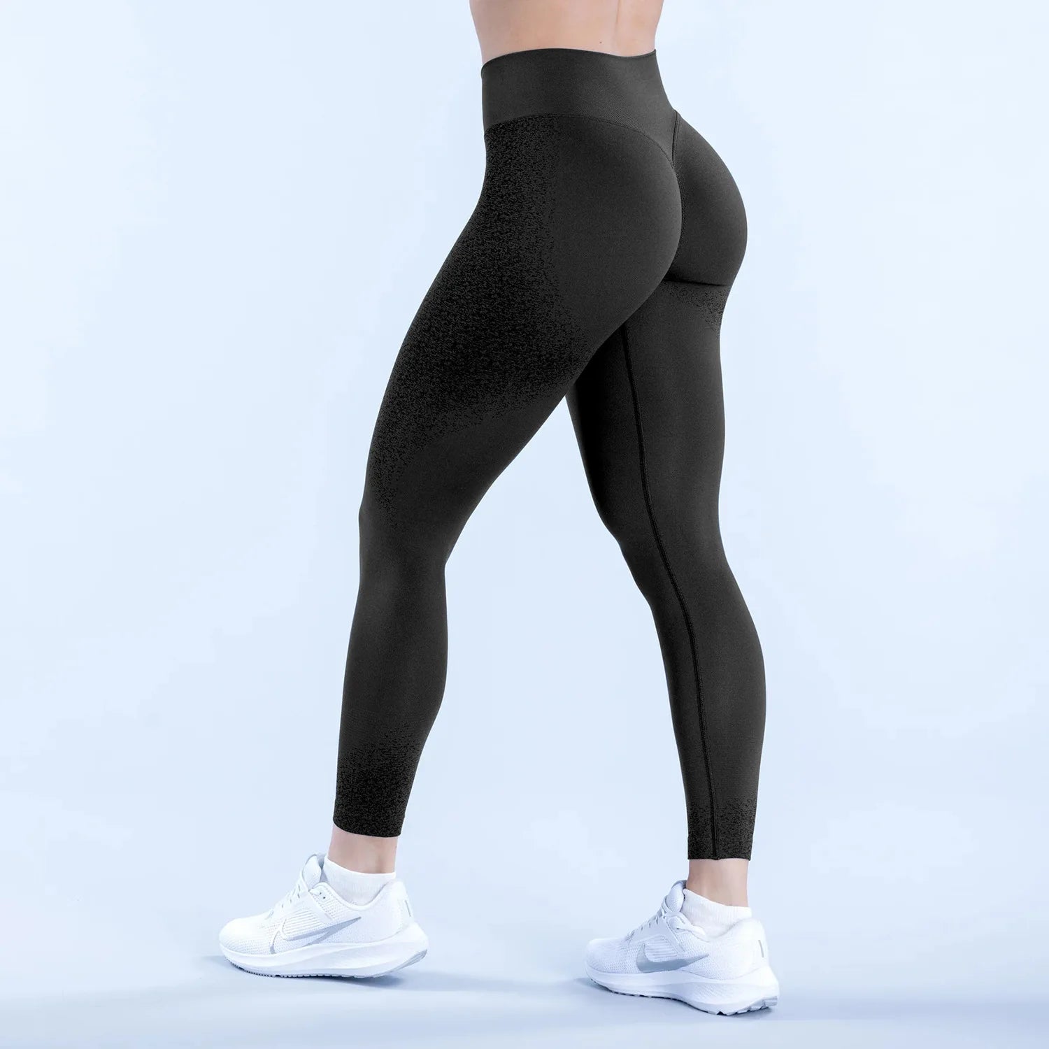 Elastic Scrunch Seamless Yoga Pants