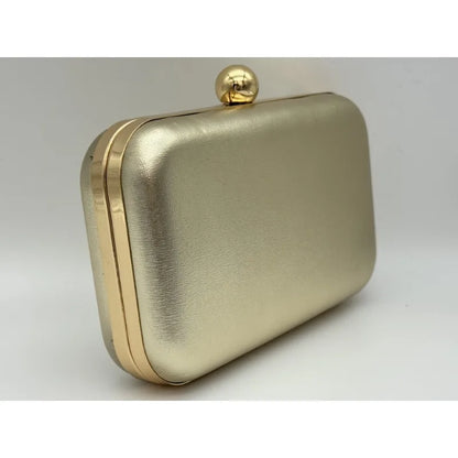 Evening Bags Vintage Metallic Box Bag Clutch Dinner Bag Crossbody Bag for Party Wedding Gathering