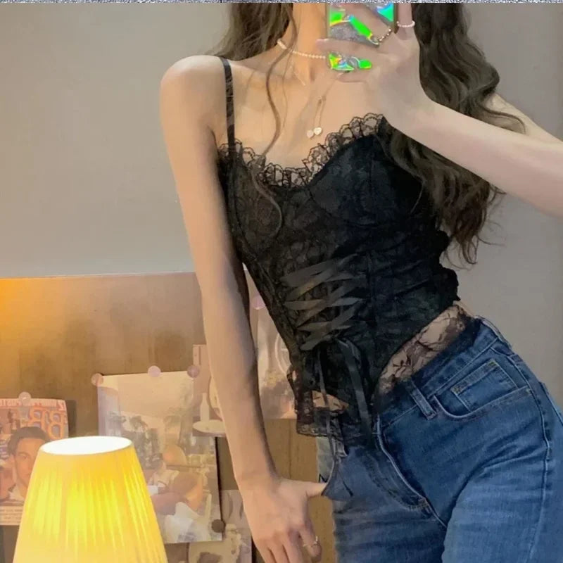 Lace Corset Camisole
