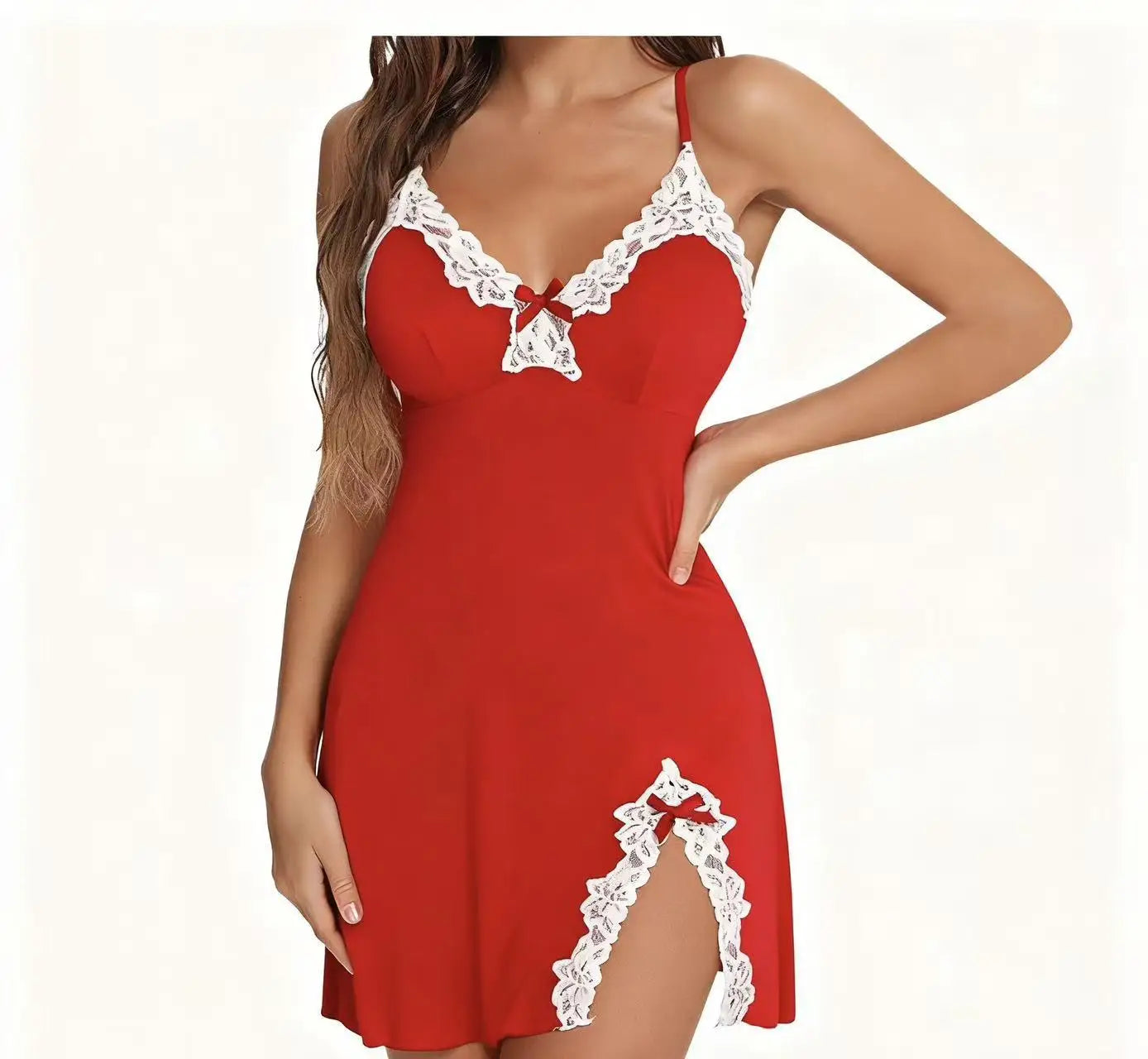 Silk and Satin Nightgown