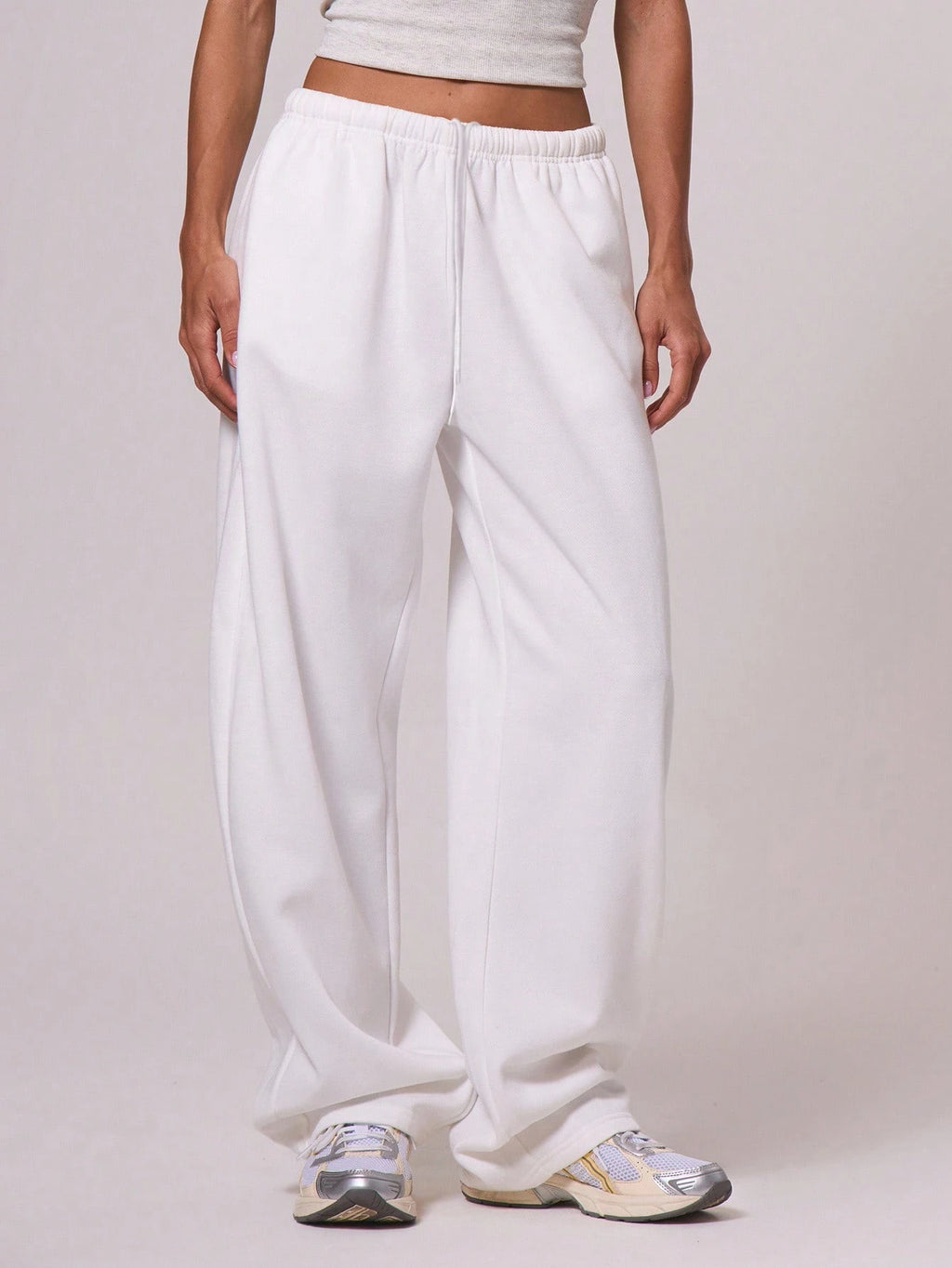 Women's fashionable loose straight-leg jogging pants, suitable for vacation, leisure running, new autumn and winter sports pants