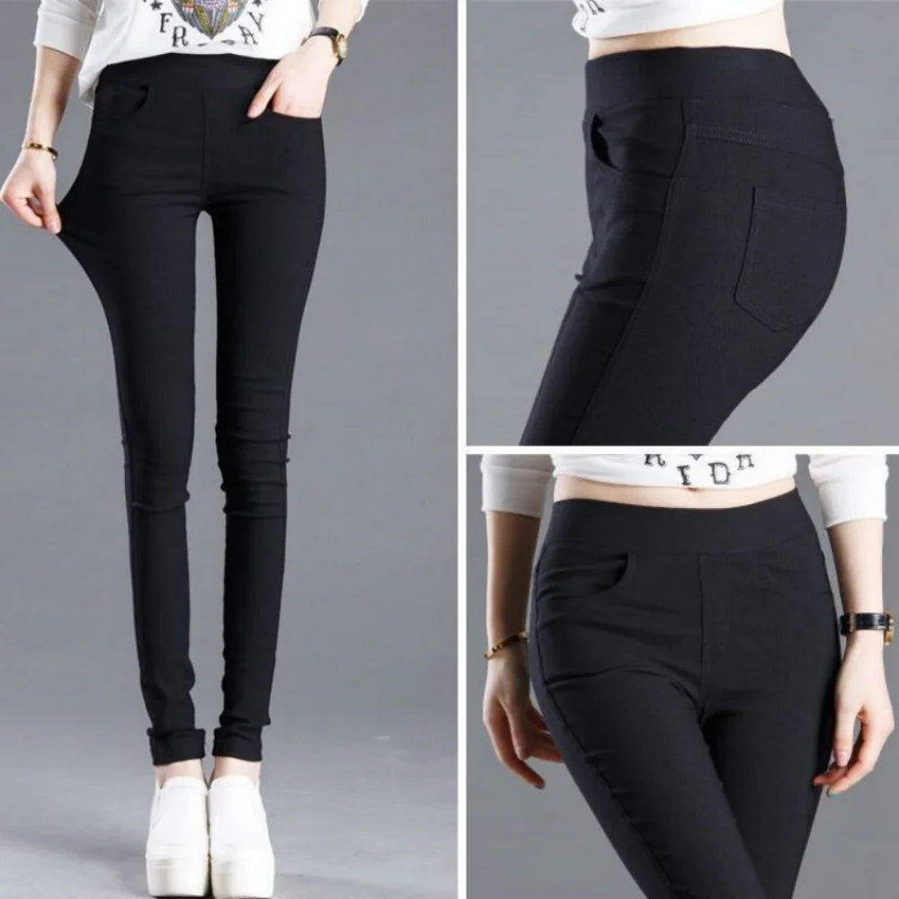 Elegant Slim Fit Leggings