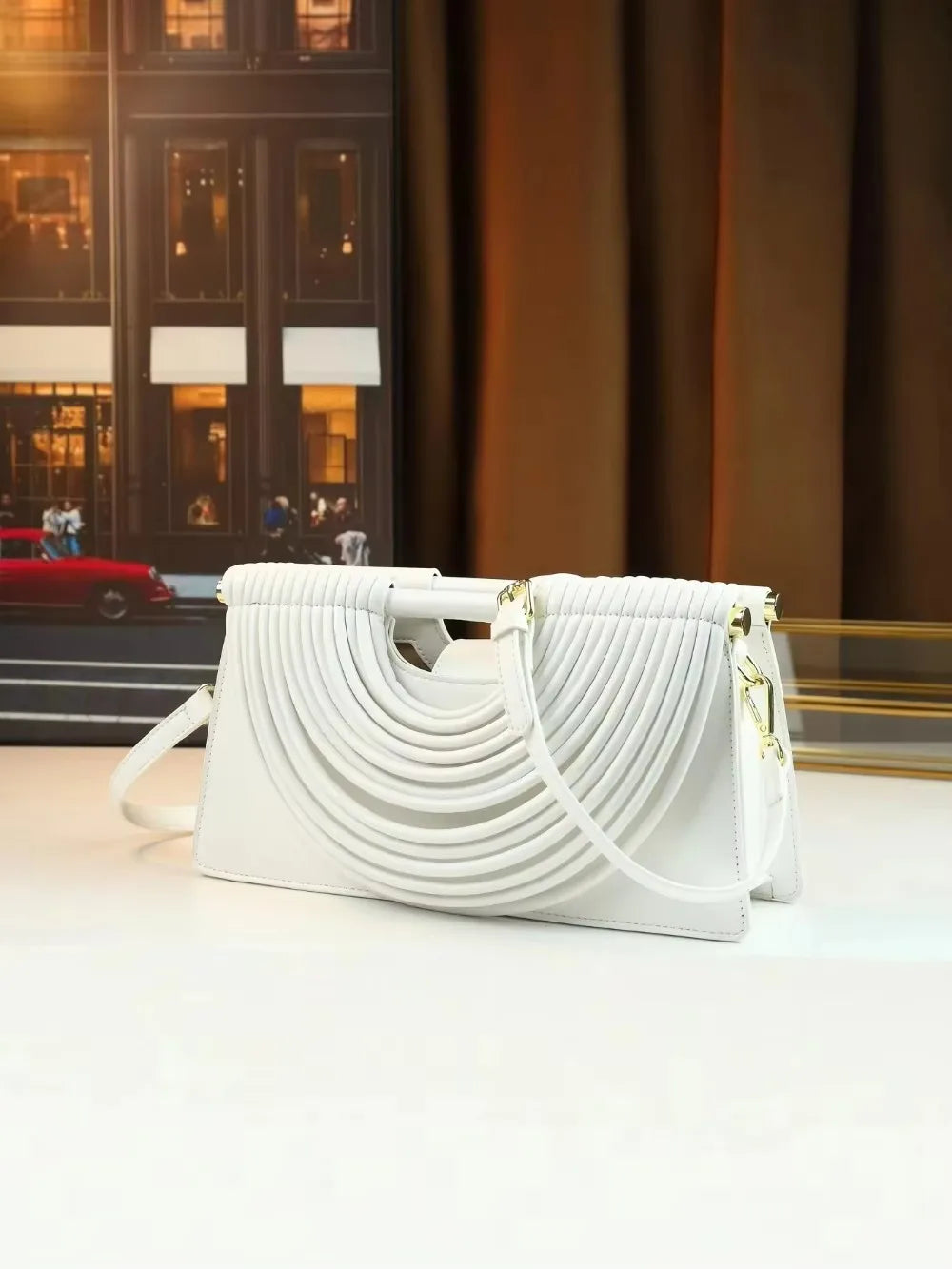 Hand-woven 2025 New Fashion Handbag, Clutch Bag, Niche Design, High-end Single-shoulder Crossbody Bag