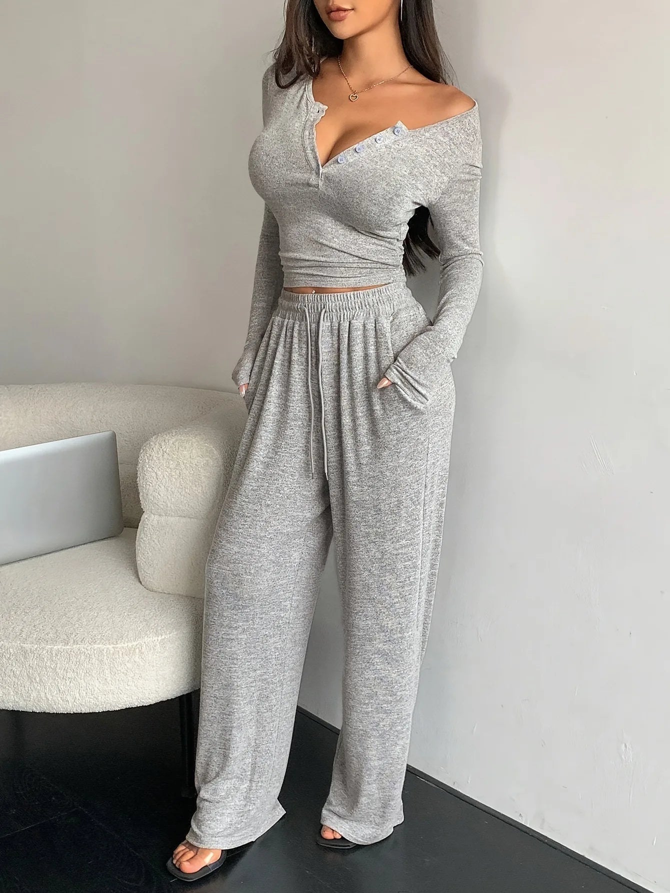Two-iece Loose Lounge Set