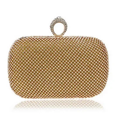 Evening Clutch Bags Diamond-Studded Evening Bag With Chain Shoulder Bag Women's Handbags Wallets Evening Bag For Wedding