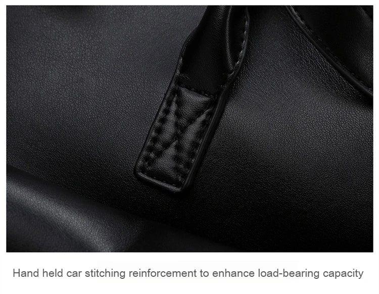 New Women's PU Leather Tote Bag Fashion Simple Ladies Handbag Female Large Capacity High Quality Shoulder Bag