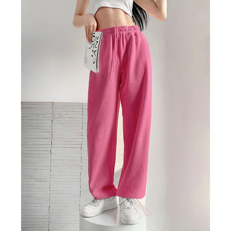 Joggers Women's Sweat Sports Pants 2025 Baggy Trendeez Casual Jogging Fashion Autumn Loose Trousers for Women Spring Sweatpants