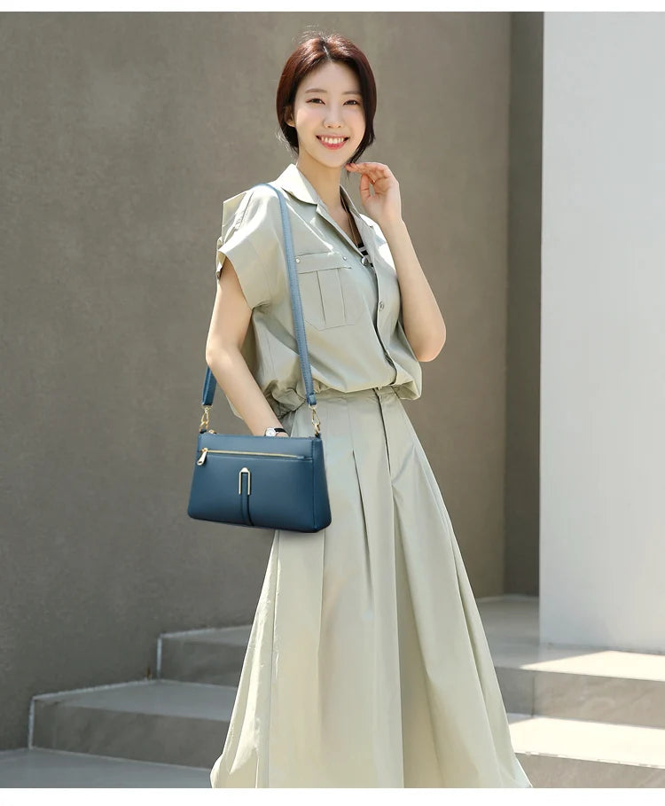 Luxury Designer Handbags Purses Women Fashion Shoulder Bags High Quality Leather Crossbody Messenger Bags for Female Sac A Main