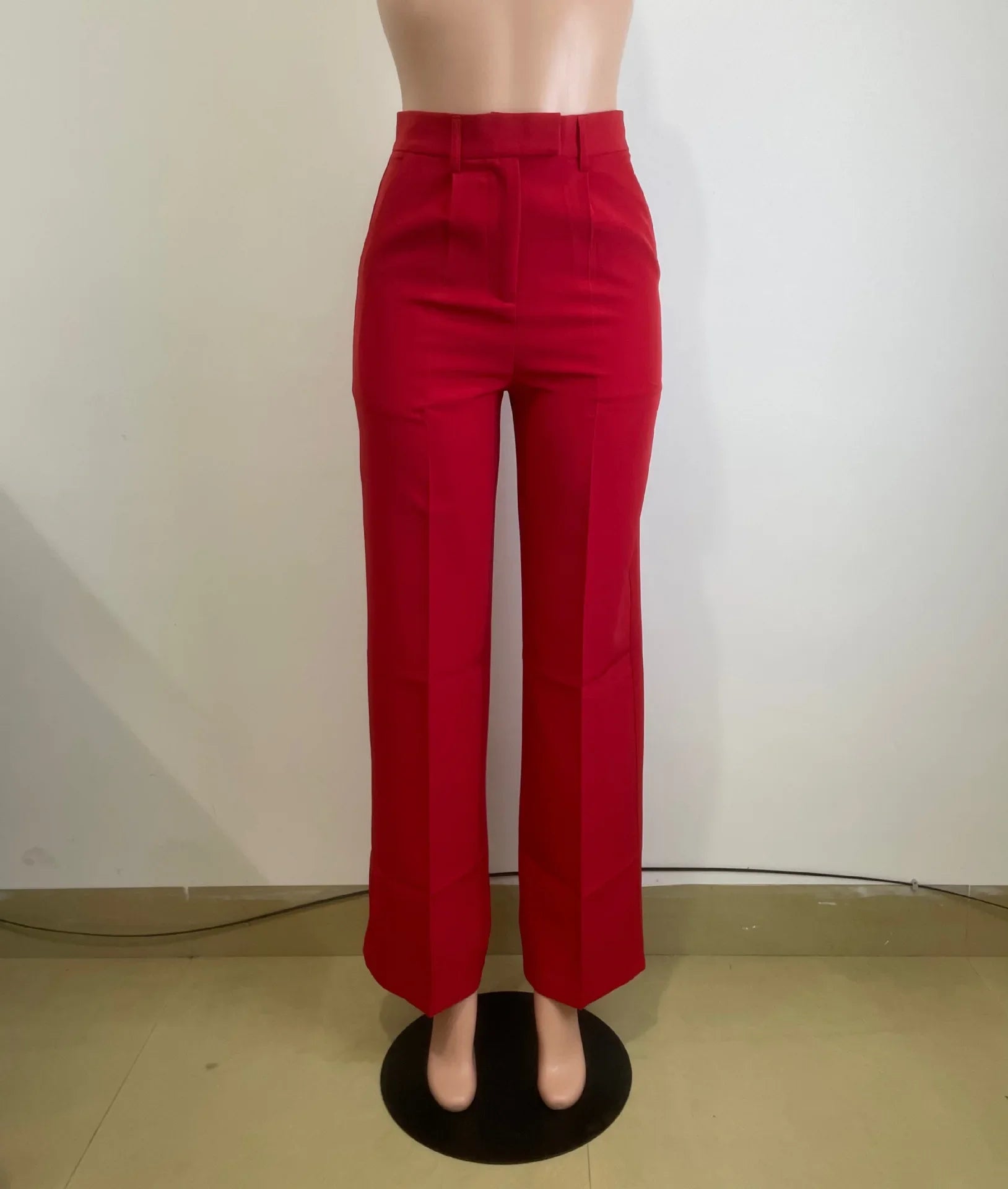 2025 New Women's Pants High Waist Straight Wide Leg Casual Pants