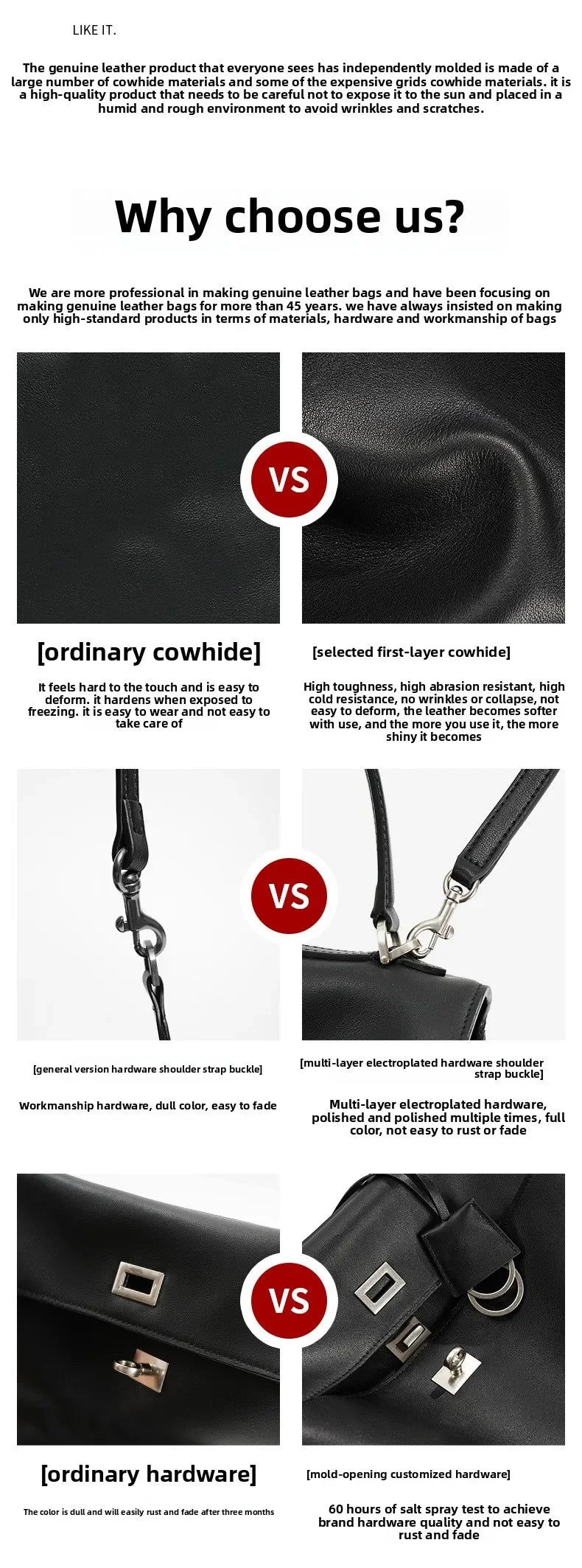 Rodeobag leather handbag, single shoulder crossbody bag, large capacity women's commuting high-end tote bag