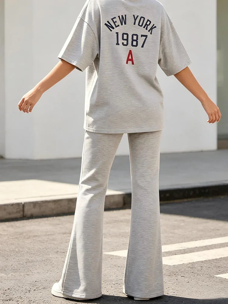Low-Rise Sweatpants Set