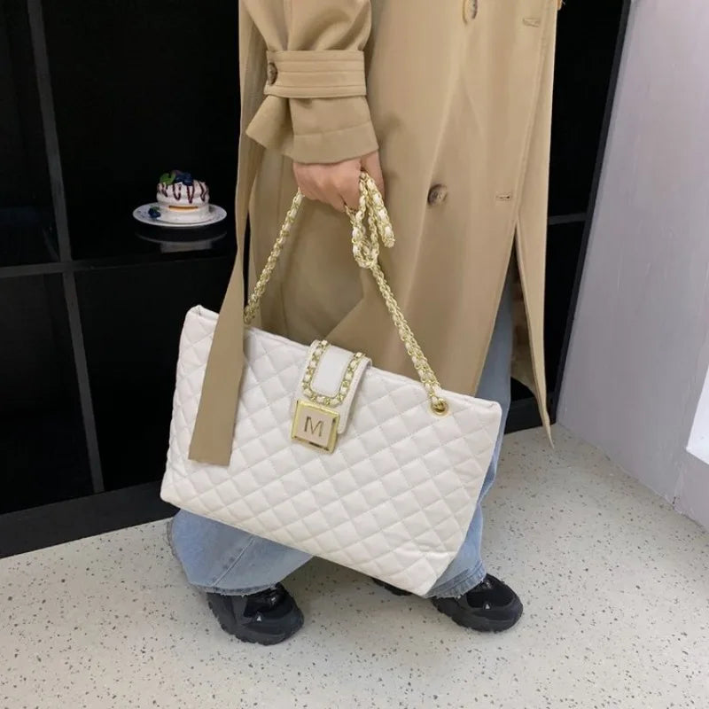 Sophisticated  Handbag One Shoulder Office Commuting Business Trip Exquisite Portable Trendy Chic Effortless Elegant Fashionable