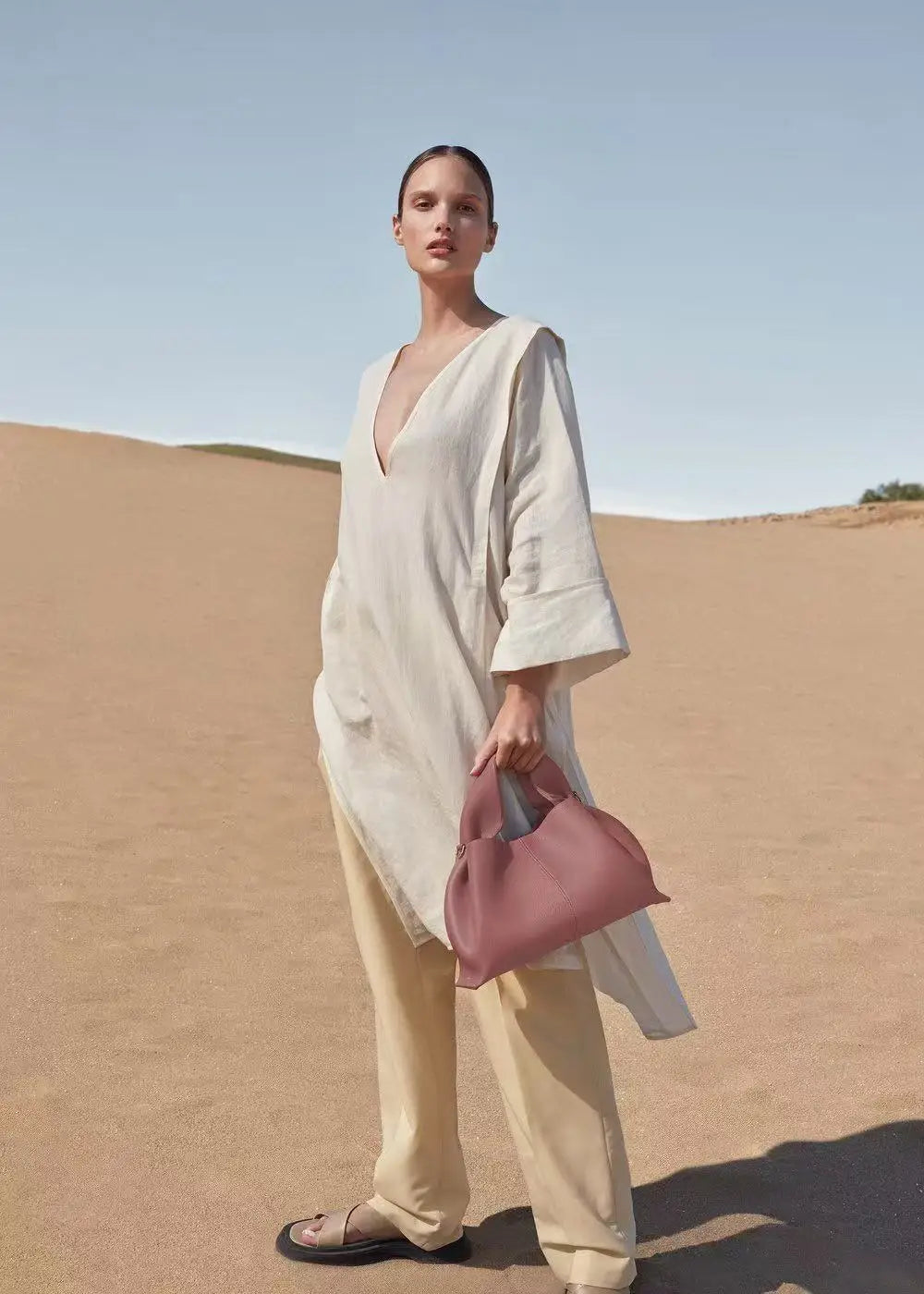 pol cloud bag niche design light luxury french leather handbag one shoulder crossbody fashion women