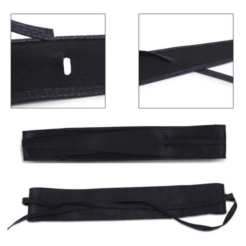 Women Belt for Dress Leather Bowknot Wide Belts Simple Wrap Waistband Coat Corset Designer Luxury Brand Cummerbunds Waistbelt